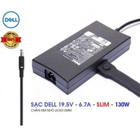 3 Adapter Slim Dell 130w  19.5v-6,7A  kim nhỏ 4.5mm x 3.0mm   sạc laptop Dell Slim 130w