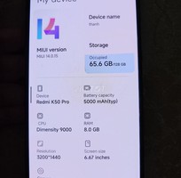 Cần bán điện thoại xiaomi k50 pro - full box -