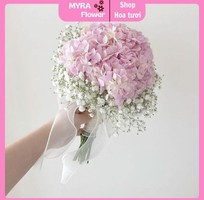 Bó hoa hoa cưới cẩm tú cầu cầm tay cô dâu - Myra Flower