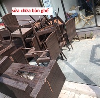 1 Dịch vụ sửa chữa, đan lại ghế mây các loại : ghế hồ bơi, bàn ghế cafe, bàn ghế mosaic, sofa mây nhựa