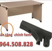 Chân tăng chỉnh fami hòa phát, ke đỡ mặt bàn fami giá rẻ.