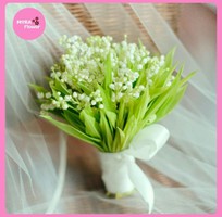 2 Bó hoa cưới linh lan biểu tượng của sự sang trọng lịch thiệp - Myra Flower