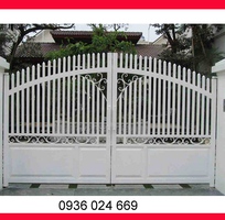 Mẫu cửa cổng sắt hoa văn nghệ thuật tại hà nội