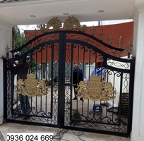 3 Mẫu cửa cổng sắt hoa văn nghệ thuật tại hà nội