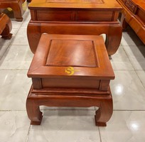 3 Bộ bàn ghế tần thuỷ hoàng gỗ hương đá tay 12, 6 món   BBG457