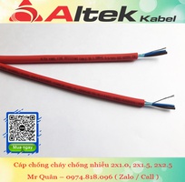 Altek Kabel: Cáp Chống Cháy 2 Core AL E