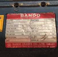 Bando Crane tại việt nam  bando hoist chính hãng tại Việt Nam Model BN3-H12