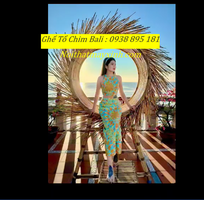 Ghế tổ chim bali checkin hình tròn, swing bali