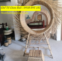 7 Ghế tổ chim bali checkin hình tròn, swing bali