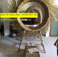 10 Ghế tổ chim bali checkin hình tròn, swing bali