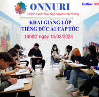 Khai giảng lớp tiếng Đức A1 cấp tốc