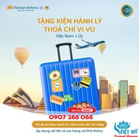 Hãng hàng không Vietnam Airlines Tặng kiện hành lý bay Việt Nam  đến nước Úc