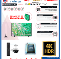 Smart Tivi Samsung UA43DU8000KXXV UHD 4K 43 inch Mới  2024