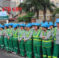 1 Quần áo công nhân vệ sinh môi trường