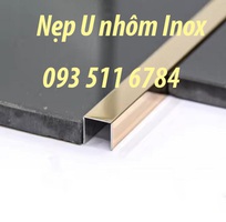 2 Nẹp góc tường V Inox rẻ Nẹp U5mm nhôm Nẹp inox bóng chữ U