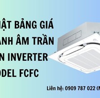 Chuyên phân phối, thi công các loại máy lạnh âm trần Daikin Inverter TỐT NHẤT trên thị trường
