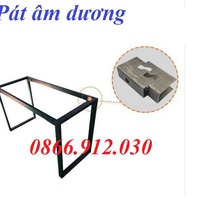 4 Phụ kiện ngàm lắp ráp cho bàn sắt hộp 20x40 và 25x50