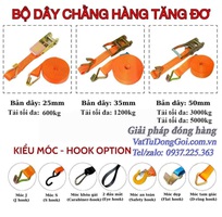 2 Sỉ ib  Dây chằng hàng tăng đơ 50mm-Dài 8 MÉT- Móc J