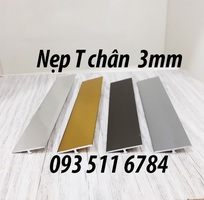 1 Nẹp T20 nhôm chân ngắn Nẹp L30 nhôm kết thúc Nẹp góc V Inox