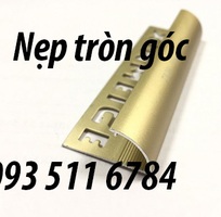 2 Nẹp nhôm inox góc tròn cạnh tường