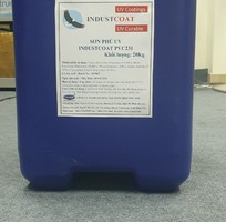 2 Sơn phủ bóng UV tấm PVC trang trí tủ bếp IndustCoat PVC231
