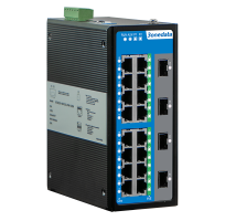 IES6220-16P4GS-2P48-120W: 20-port 100M/Gigabit Layer 2 Managed Industrial PoE Ethernet Switch