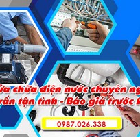 Dịch vụ sửa chữa điện nước tại Hà Nội uy tín   giá rẻ số 1