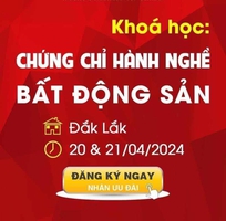 1 Đăng kí thi chứng chỉ môi giới hành nghề BĐS