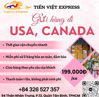 Gửi hàng đi USA, Canada - Tiến Việt Express