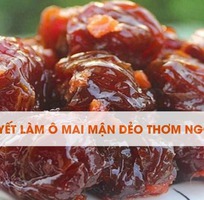 Bí quyết làm ô mai mận dẻo