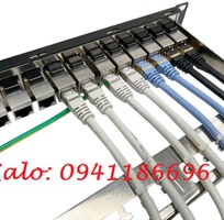 8 Thanh đấu nối mạng âm tường 24 cổng CAT6 UTP mã ACT-24S1U, ACT-JK28-C6-US ANCOMTECK