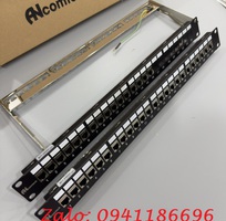 2 Thanh đấu nối mạng PATCH PANEL 16 cổng 1U chuẩn 19   Cat5e/Cat6/Cat6A mã ACT-16S1U ANCOMTECK