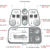 1 Máy Ceragem P590 chính hãng, có 2 mảng ngọc 9 viên, được bảo quản rất kỹ.