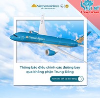 Vietnam Airlines điều chỉnh các đường bay qua không phận Trung Đông