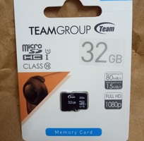 2 Thẻ Nhớ Micro SDHC Team Group 32GB Class 10 dùng cho điện thoại, camera