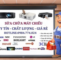 Nguyên nhân máy chiếu bị loang màu tím