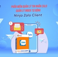 Ninja Zalo Client - Phần mềm quản lý bán hàng hiệu quả