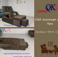 Ghế massage chân nâng hạ điện - Ghế foot massage Spa