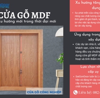 Sự Thịnh Hành của Cửa Gỗ MDF: Xu Hướng Mới Trong Trang Trí Nội Thất