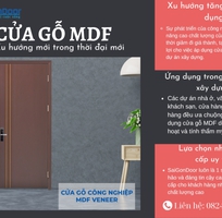 1 Sự Thịnh Hành của Cửa Gỗ MDF: Xu Hướng Mới Trong Trang Trí Nội Thất