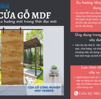 8 Sự Thịnh Hành của Cửa Gỗ MDF: Xu Hướng Mới Trong Trang Trí Nội Thất