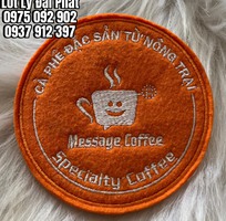 7 Mua bán lót ly quán cafe, chuyên cung cấp lót cốc in logo thương hiệu giá rẻ