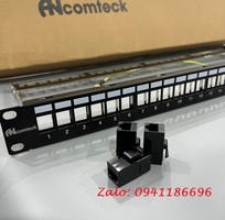 3 Thanh đấu nối mạng RJ45-RJ45 24 cổng CAT6 UTP mã ACT-24S1U, ACT-6U-88 ANCOMTECK