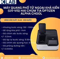 Máy quang phổ tử ngoại khả kiến hai chùm tia  giá sản phẩm chỉ mang tính chất quảng cáo