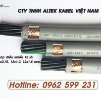 4 Cáp 12 lõi, Cáp điều khiển Altek kabel rvv, rvvp giá sỉ