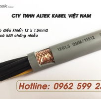 5 Cáp 12 lõi, Cáp điều khiển Altek kabel rvv, rvvp giá sỉ