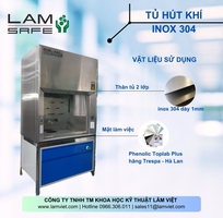 4 Tủ hút khí độc bằng Inox