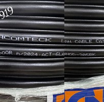 1 Cáp mạng Cat6 ngoài trời UTP có dây gia cường chịu lực.