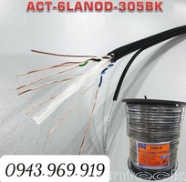 2 Cáp mạng Cat6 ngoài trời UTP có dây gia cường chịu lực.