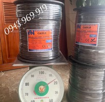 3 Cáp mạng Cat6 ngoài trời UTP có dây gia cường chịu lực.